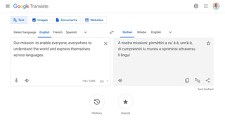 Google Translate AI